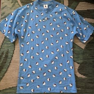 Nike Light Blue Patterned Men's Tee